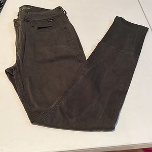 Mavi Gold size 32 dark green high waist jeans skinny with stretch like new